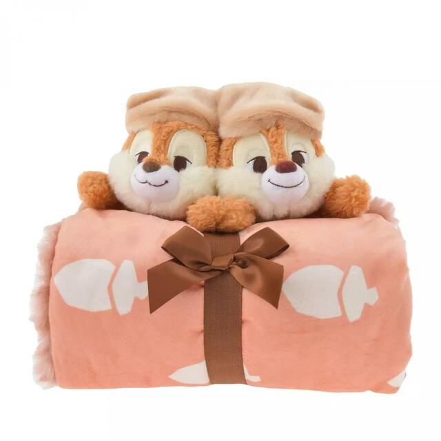 チップ＆デール ブランケット ぬいぐるみ付き Blanket 4,600円