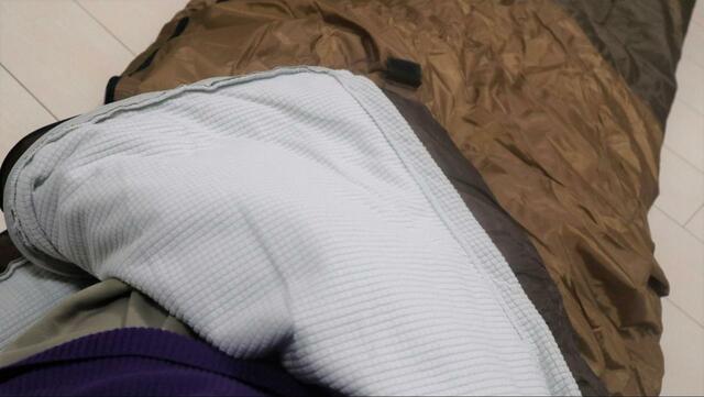 【ワークマン BASICスリーピングバッグ】やはりインナーシュラフの防寒性能が高い