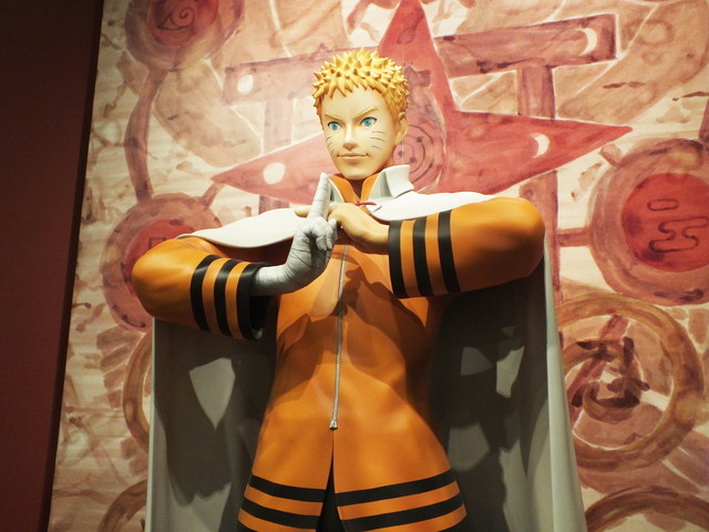 「連載完結記念 岸本斉史 NARUTO－ナルト－展」／展示の様子