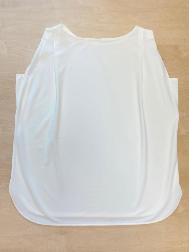 【ユニクロ】クレープジャージーT（ノースリーブ）／税込1,500円