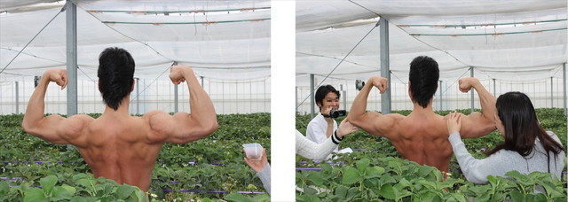 マッチョの肉体も堪能できるのがマッチョ狩り