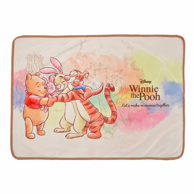 プー＆フレンズ ブランケット リバーシブル 巾着入り POOH’S DAY 2023 3,630円