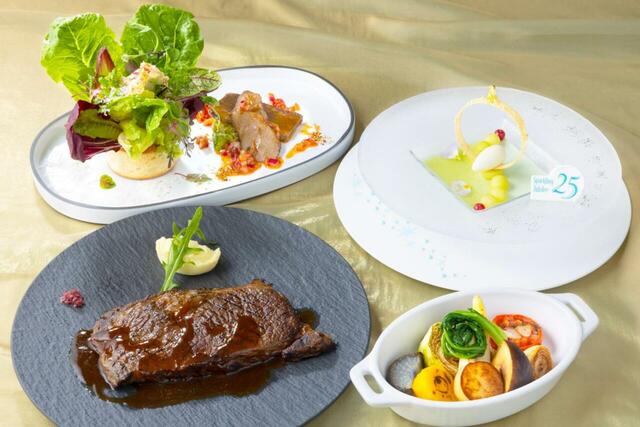 エンパイア・グリル（カリフォルニア料理） 東京ディズニーシー25 周年“スパークリング・ジュビリー” エンパイア・グリル・シグネチャーディナー