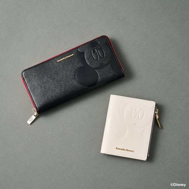 長財布 ¥25,300、折財布 ¥22,000｜Samantha Thavasa（サマンサタバサ）ディズニー「ミッキーマウス」コレクション