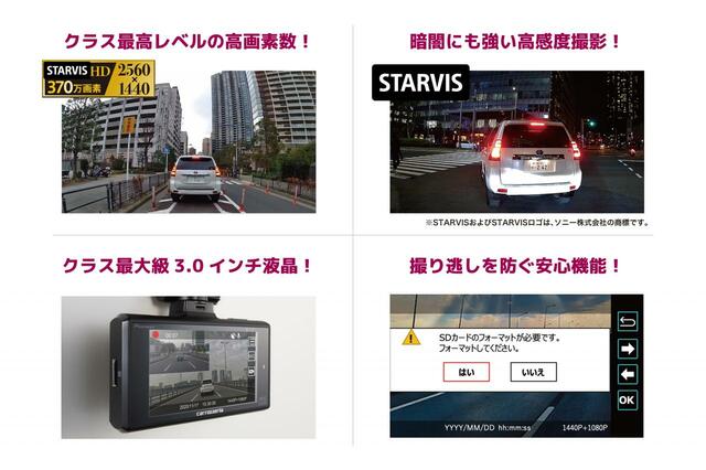 VREC-DH301Dの機能【PUI PUI モルカー×カロッツェリア】