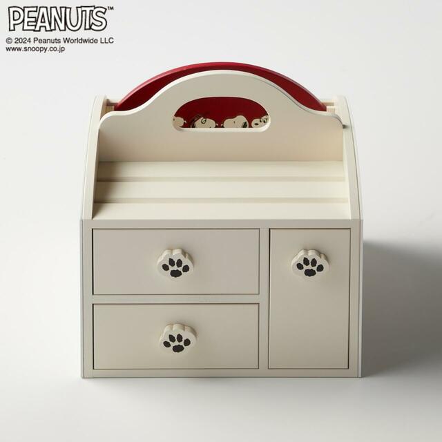 卓上メイク収納ボックス「スヌーピー」
