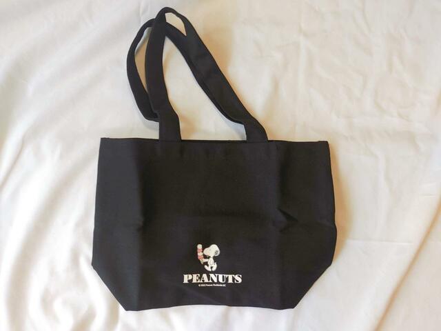 【SPRiNG】7月号付録「スヌーピーのトートバッグ＆保冷ポーチ」シンプルで使いやすいデザインなので、オフィスにも