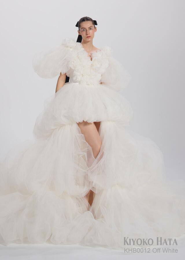 「KIYOKO HATA」新作ウェディングドレス KHB0012_OffWhite