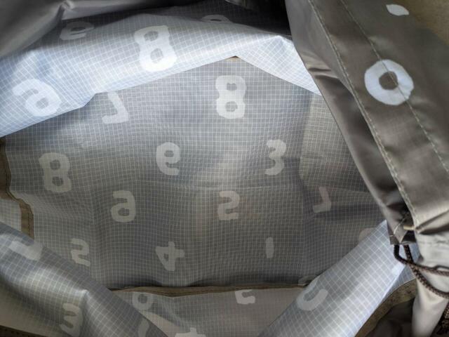 【SOU・SOU 特大お買い物バッグ】マチがしっかりあります(マチ24cm)