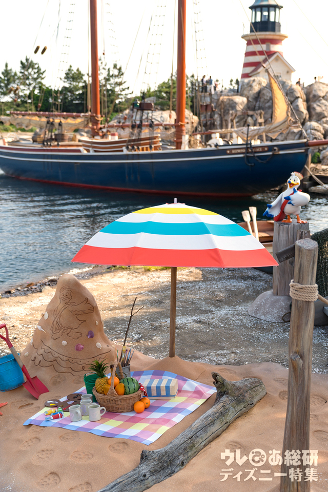 「ダッフィーのサニーファン」デコレーション