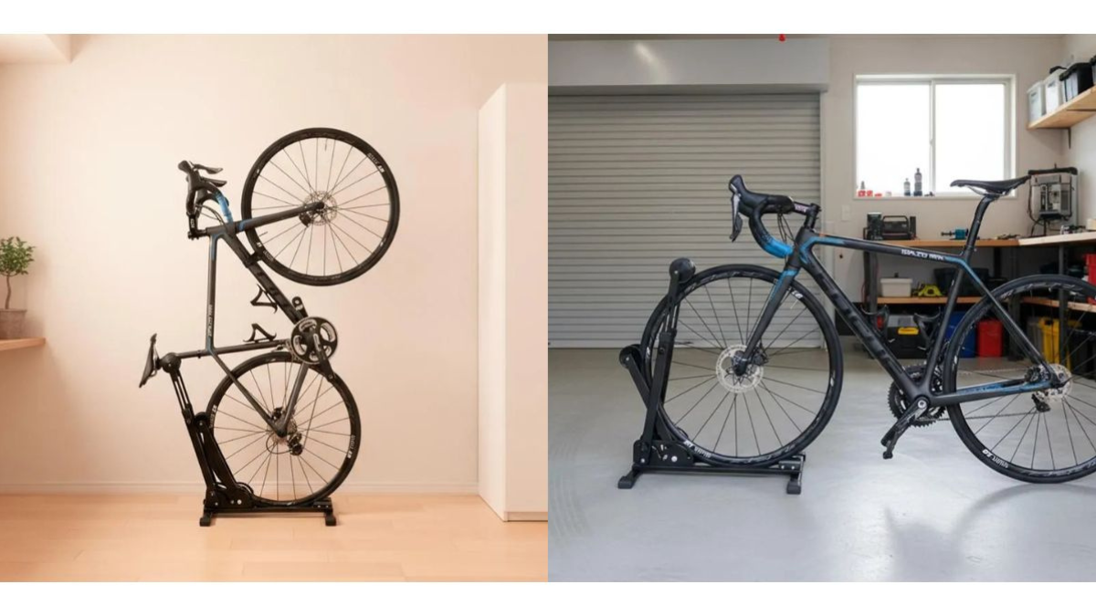 縦置き・横置きサクッと安定。ストレスフリーな自転車スタンド登場
