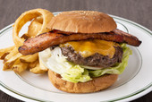 ニューヨークスタイル　ベーコン＆チーズバーガー