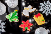 クリスマスアイシングクッキー