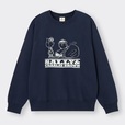 ヘビーウェイトスウェットプルオーバー｜2,990円｜GU「PEANUTS」コラボコレクション