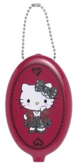 【Happyくじ「Sanrio characters PUNKS PartyHalloween2026〜」】G賞:ラバーコインケース(全5種)/キャラクターはハローキティ、シナモロール、ポチャッコ、ハンギョドン、あひるのペックルの5種類