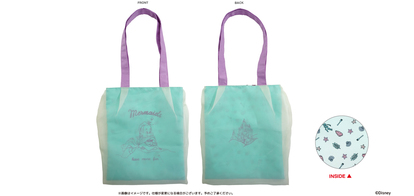 アリエル　エコバッグ　専用出品 ディズニープリンセス】涼しげな「アリエル」の“がま口ポーチ＆エコ