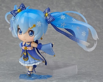 ふあぁ…おねむ顔が超かわいい！「ねんどろいど 雪ミク Twinkle Snow