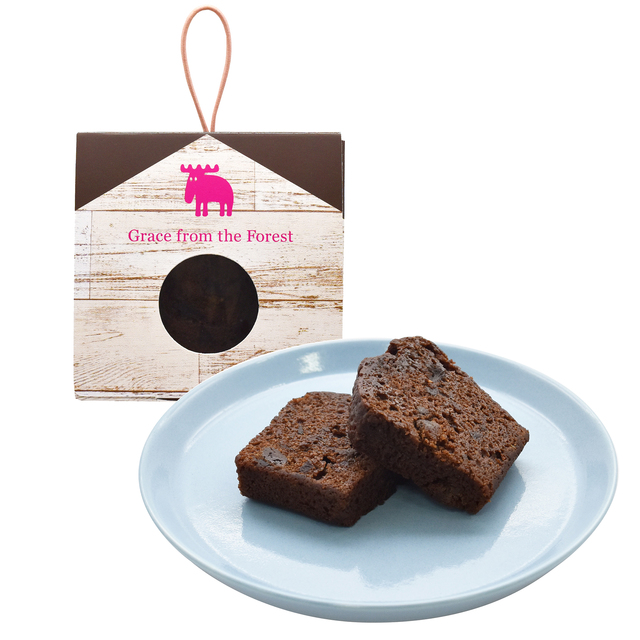 森の恵みのケーク いちじくショコラ カット