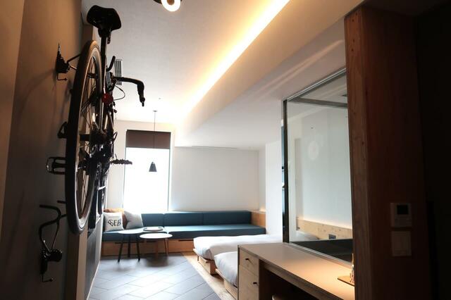 【BEB5土浦】サイクルルームを入ったところ