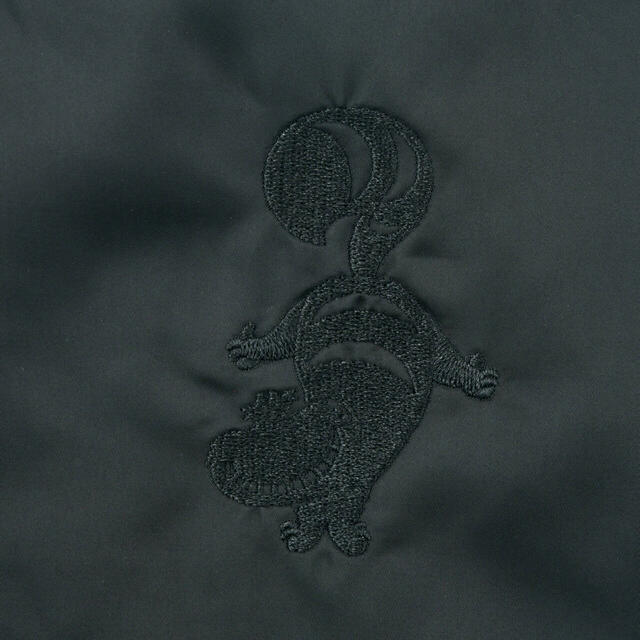 チェシャ猫 ブルゾン 蓄光 ブラック CHESHIRE CAT 14,000円