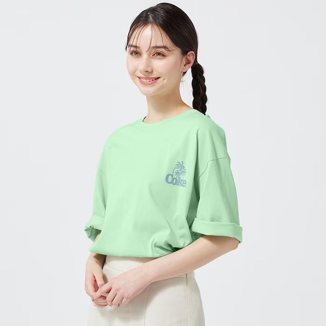 グラフィックT(5分袖) Coca-Cola ¥1,490
