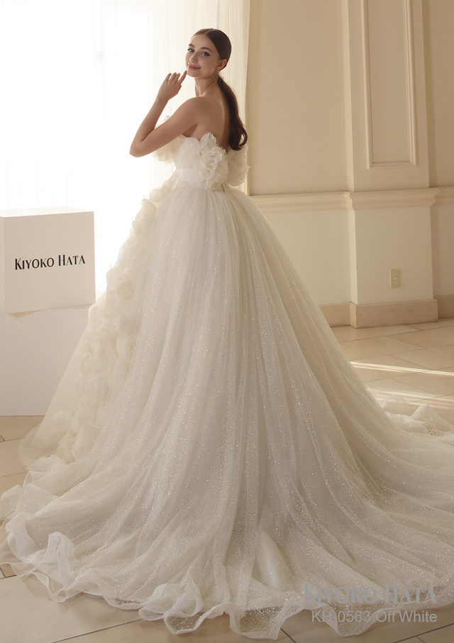 【KIYOKO HATA キヨコハタ】新作ウェディングドレス：KH-0563_OffWhite