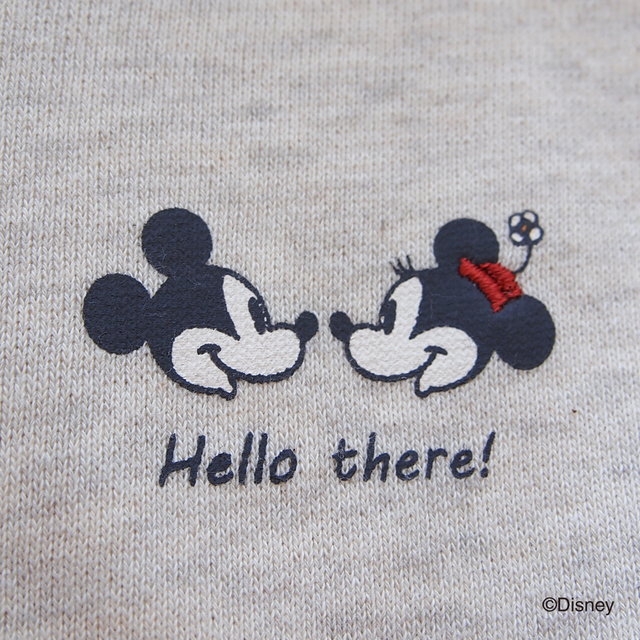 ミッキー＆ミニー / プリントパーカー