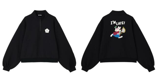 白うさぎデザイン プルオーバー ¥13,200｜マリークワント アリス イン ワンダーランド デザイン コレクション