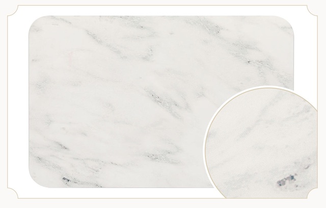 【ニトリ デコホームの生活雑貨売上ランキング 2位】「珪藻土入りやわらかバスマット（ソフトカイテキ 38x59マーブル）」1,790円（税込）