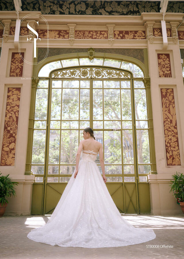 クラウディア|「ST(サチコツツイ)」新作ウェディングドレス|STB0008_Offwhite