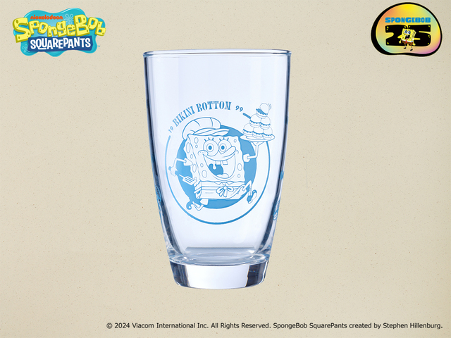 「スーベニアグラスイメージ」【『スポンジ・ボブ』のテーマカフェ「CAFE Secret Recipe」がオープン】