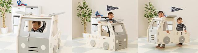 ニトリ「やわらか素材・ふわふわキッズシリーズ」ふわふわキッズ：トラック