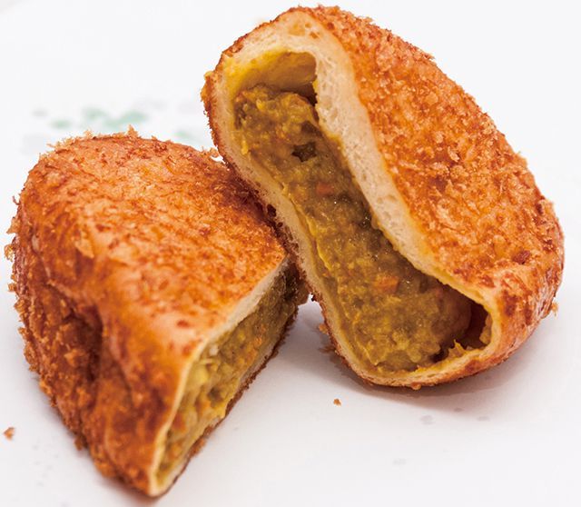 東京都内「カレーパン」厳選7／カトレア（森下）　元祖カレーパン 194円