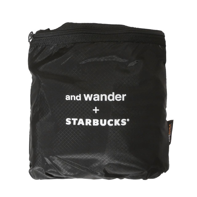【スターバックス新作グッズ】and wander + STARBUCKS Sil デイパック / 22,000円/内側のポケットに本体を収納することができます