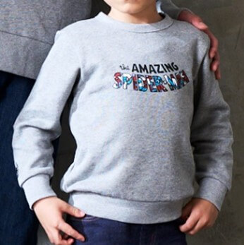 メンズフェイスデザインパーカ「マーベル」｜4,990円（税込）