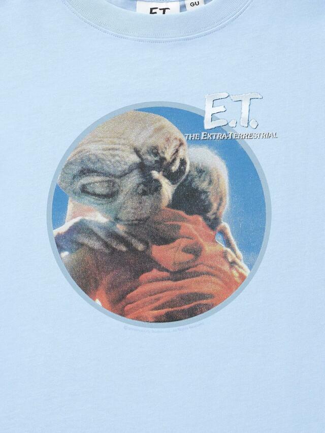 GU KIDS グラフィックT E.T. ¥1,990