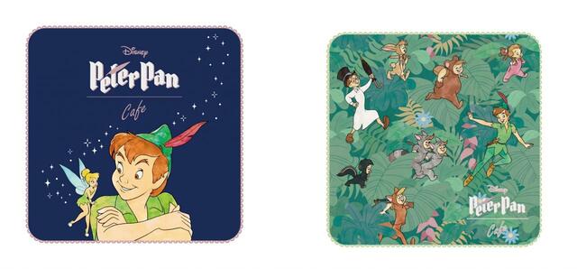 ハンドタオル（ピーター・パン&ティンカー・ベル）、ハンドタオル（ボタニカル）｜「ディズニー ピーター・パン」OH MY CAFE