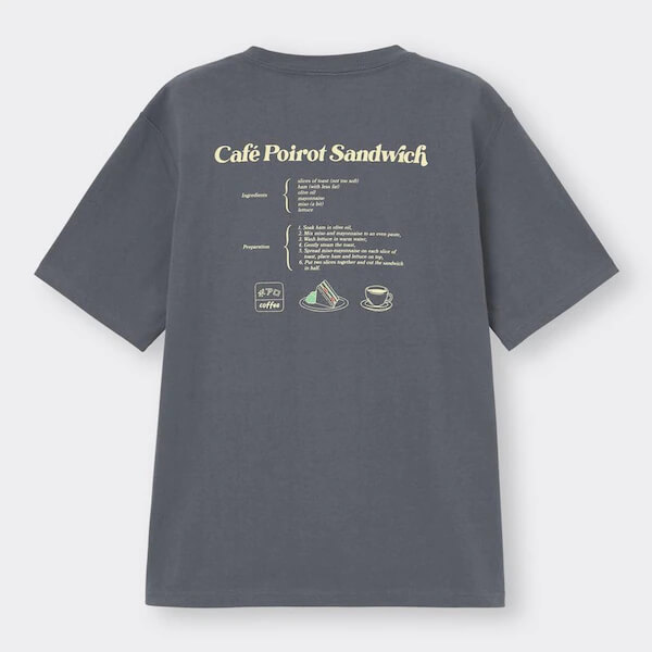 【GU】オーバーサイズグラフィックT(5分袖) Detective Conan 2／¥1,690