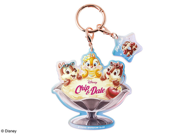 チップ&デール/アクリルキーホルダー 850円|Disney SWEETS COLLECTION by 東京ばな奈
