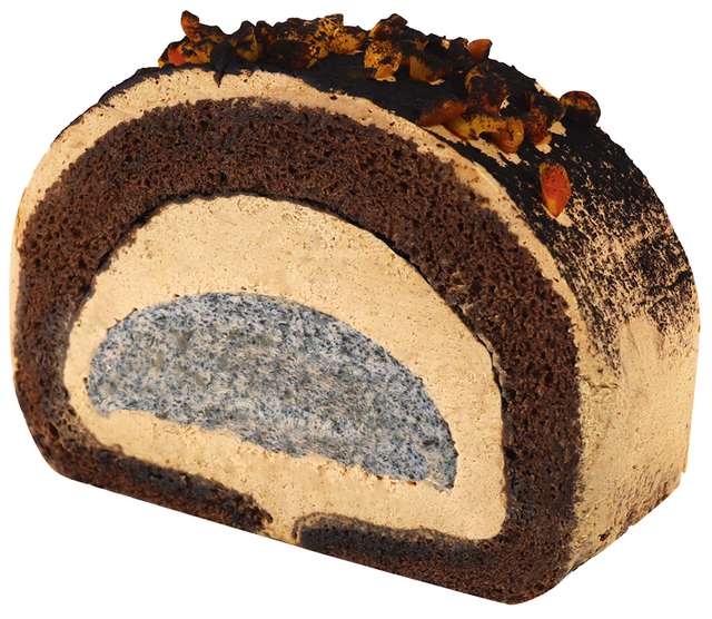 「ブラックフライデー！ブラックミルキーロール」＜価格：税込529円＞【不二家に“創業祭限定スイーツ”が登場♪「ペコちゃんグッズ」がもらえるキャンペーンも開催！】