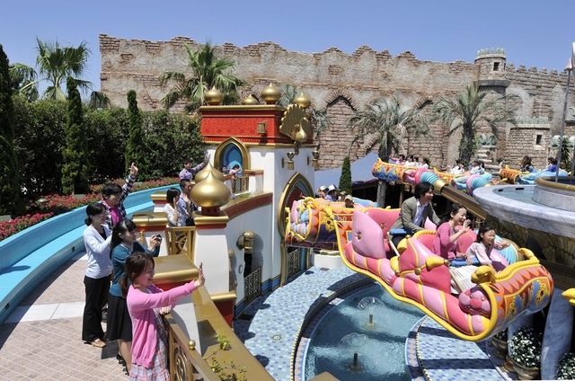 ジャスミンのフライングカーペット