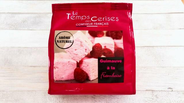 【カルディ】ル・トン・デ・セリーズ　ギモーヴ（フランボワーズ）　120g：450円（税込）　原産国 フランス