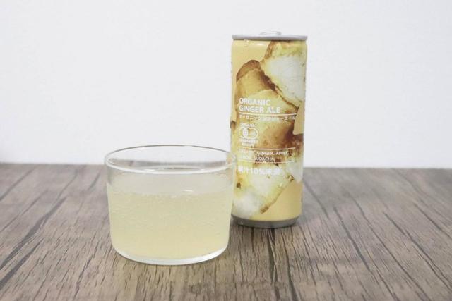 オーガニックジンジャエールの中身