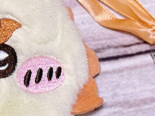 シーサーの立髪はフェルトで表現！