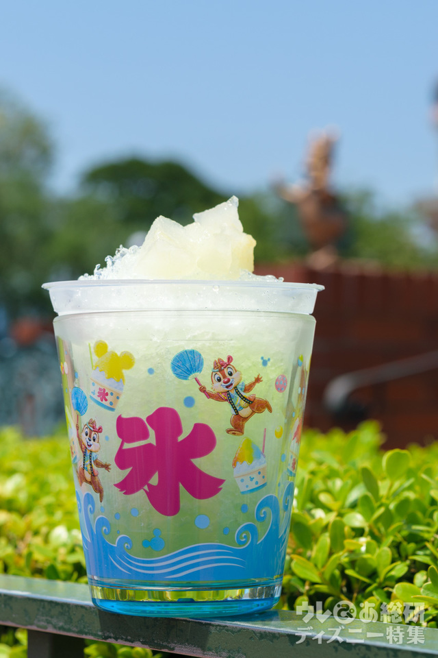 シェイブアイス（梨）、スーベニアカップ付き｜1個720円