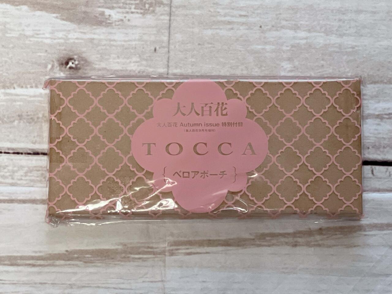 未使用 美人百科 大人百科 TOCCA LUCKY SHOWER CANVASTOTE キャンバス 