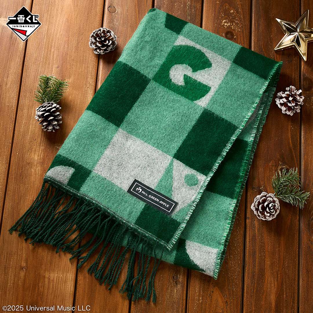 Mrs. GREEN APPLE ローソン　タオル Mrs. GREEN APPLEタオル ローソン ミセス スタンプ 非売品 レア Mrs