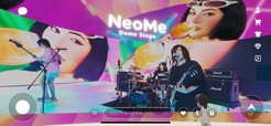 バーチャルライブ「NeoMe Live Vol.1」ヤバイTシャツ屋さん