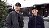 コラボレーションを重ねることでより親交を深めた橘(左)と田中克典氏(右)