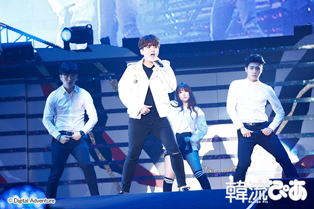 リョウク　4月24日＠千葉・幕張メッセ「Power of K 2016～Korea TV Fes in Japan」　©Digital Adventure